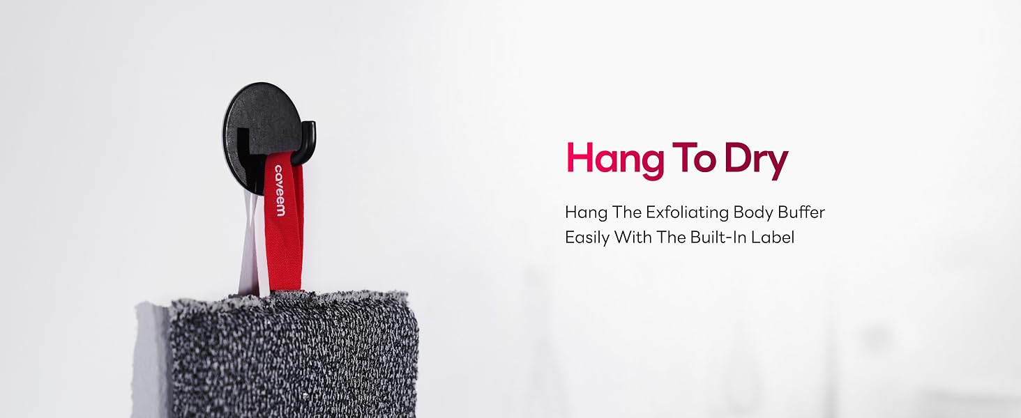 quick-drying exfoliator tool