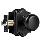 black door knobs