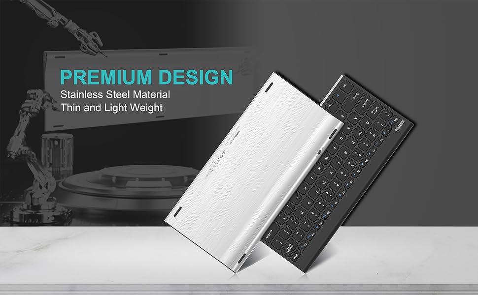 Compact USB Wireless Keyboard 2