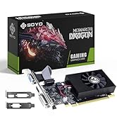 SOYO Geforce GT 730 Low Profile Graphics Card 4GB DDR3 128 Bit Video Card with HDMI VGA DVI PCI E...