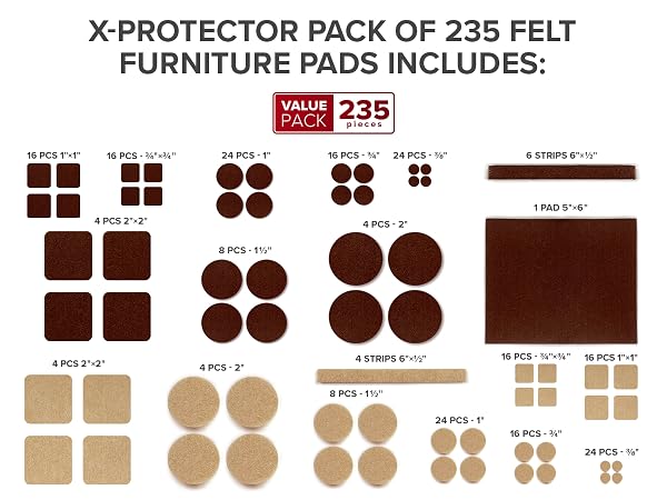 felt pads for chairs