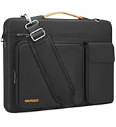 HSUWQLK 360 Protective Laptop Shoulder Bag 15.6 inch, 15-15.6 inch Computer Bags Compatible with ...