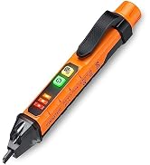 Proster Non Contact Voltage Tester 12-1000V/48V-1000 Adjustable Sensitivity AC Voltage Detector T...