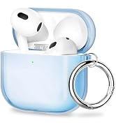 ULAK Compatible with AirPods 4 Case, Transparent Soft TPU Protective Case Cover for AirPods 4th G...