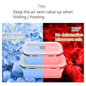 Silicone lunch bowl