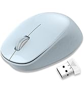 LeadsaiL Wireless Mouse for Laptop 2.4G Silent Cordless USB Mouse Slim Wireless Optical Computer ...