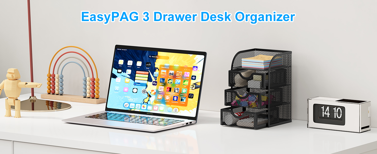Mesh Desk Organizer with Drawer