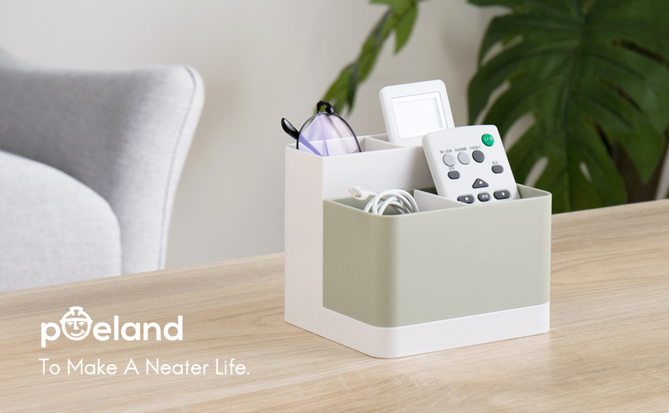 Desktop Storage Organizer Pencil Card Holder Box Container