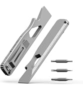 OKNIFE Opry Multitool EDC Titanium Pry Bar Set, Bottle Opener, Nail Puller with Hex Wrench, Screw...