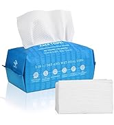 WITHU Disposable Face Towels-Ultra Soft, Thick Towelettes, Hygienic Makeup Remover, Facial Cleans...