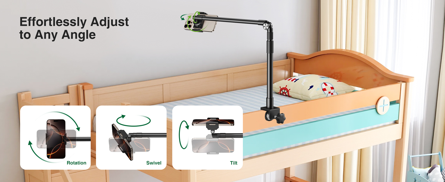 IPHONE HOLDER FOR BED