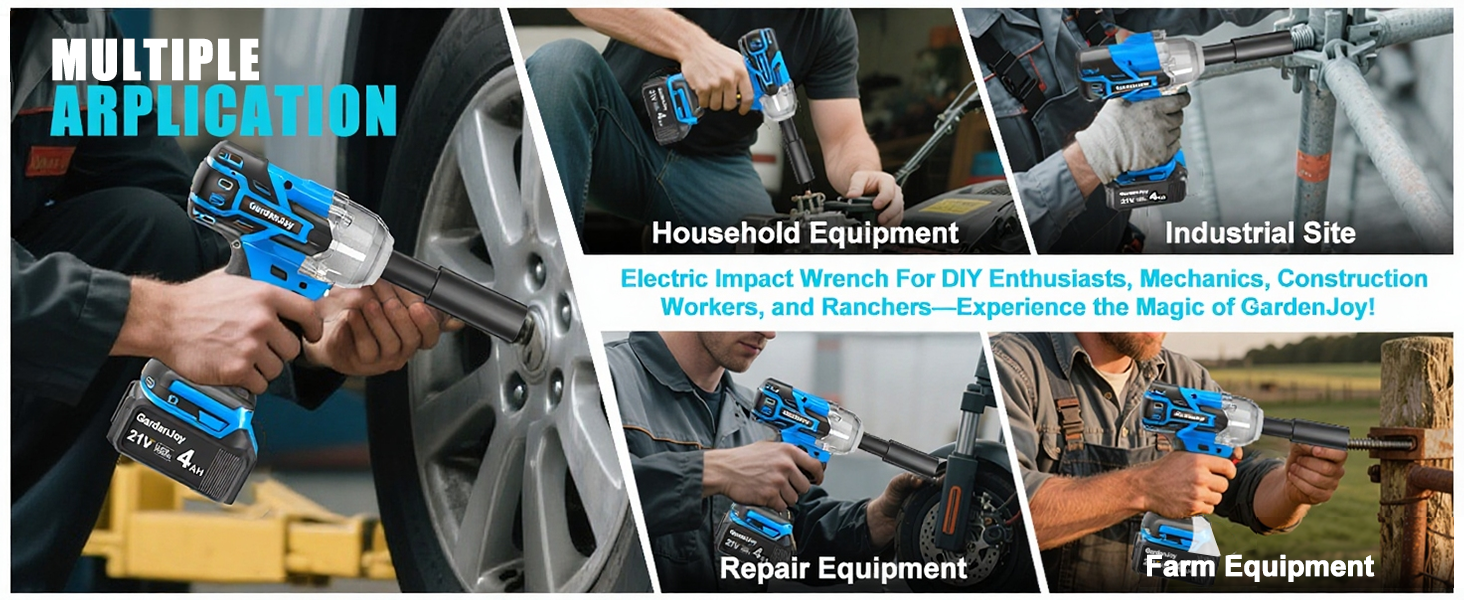 impact wrench set 1/2 inch impact wrench cordless impact gun power wrench pistolas de impacto