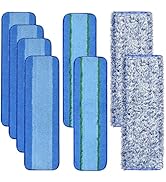 8 Pack Microfiber Cleaning Pad for Bona Mop Hardwood & Hard Surface Floors Dry and Wet Floor Clea...