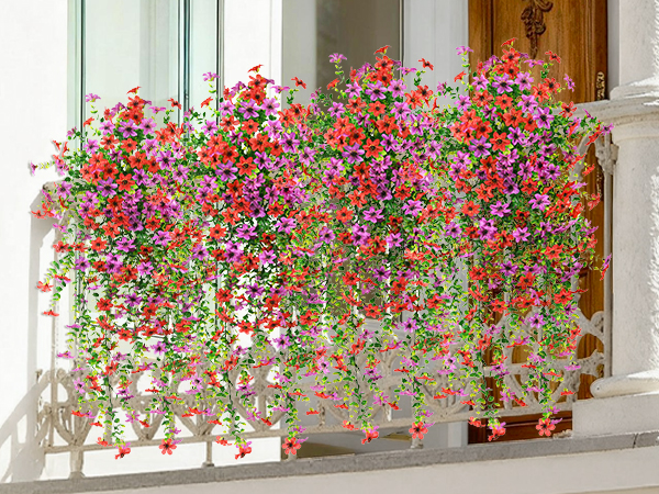 artificial hanging plants