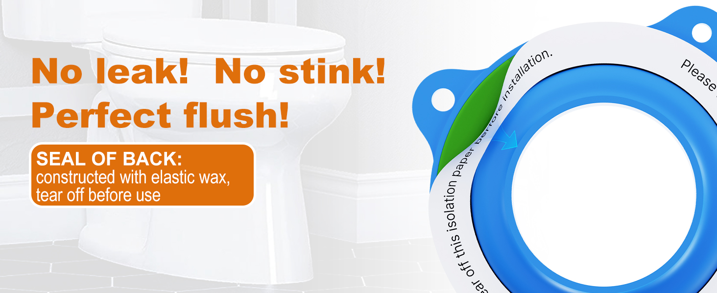 toilet wax ring replacement kit