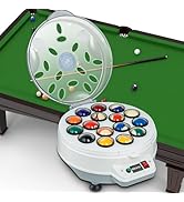 HEIOOM Pool Ball Cleaner Pool Ball Polishing Cleaning Machine Billiard Ball Cleaner Electronic Po...
