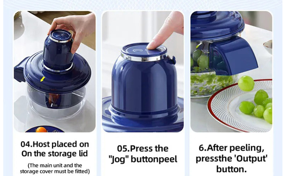 automatic potato peeler