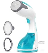 BEAUTURAL Steamer for Clothes, Portable Handheld Garment Fabric Wrinkles Remover, 30-Second Fast ...