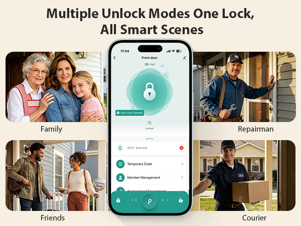 Smart app multiple unlock