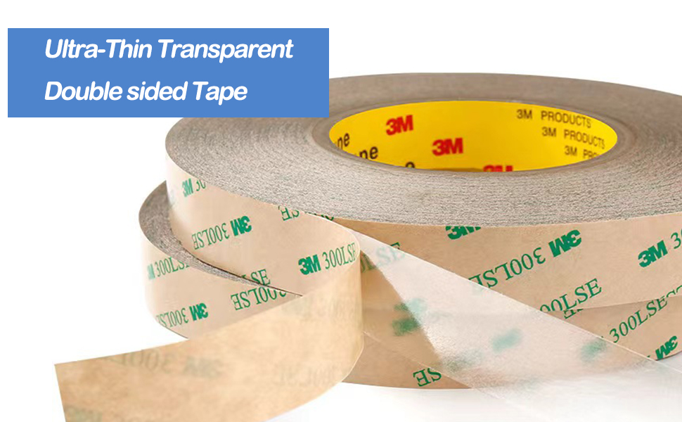 clear double sided tape
