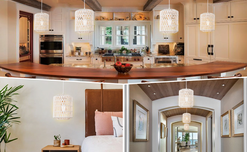 boho hanging lamp