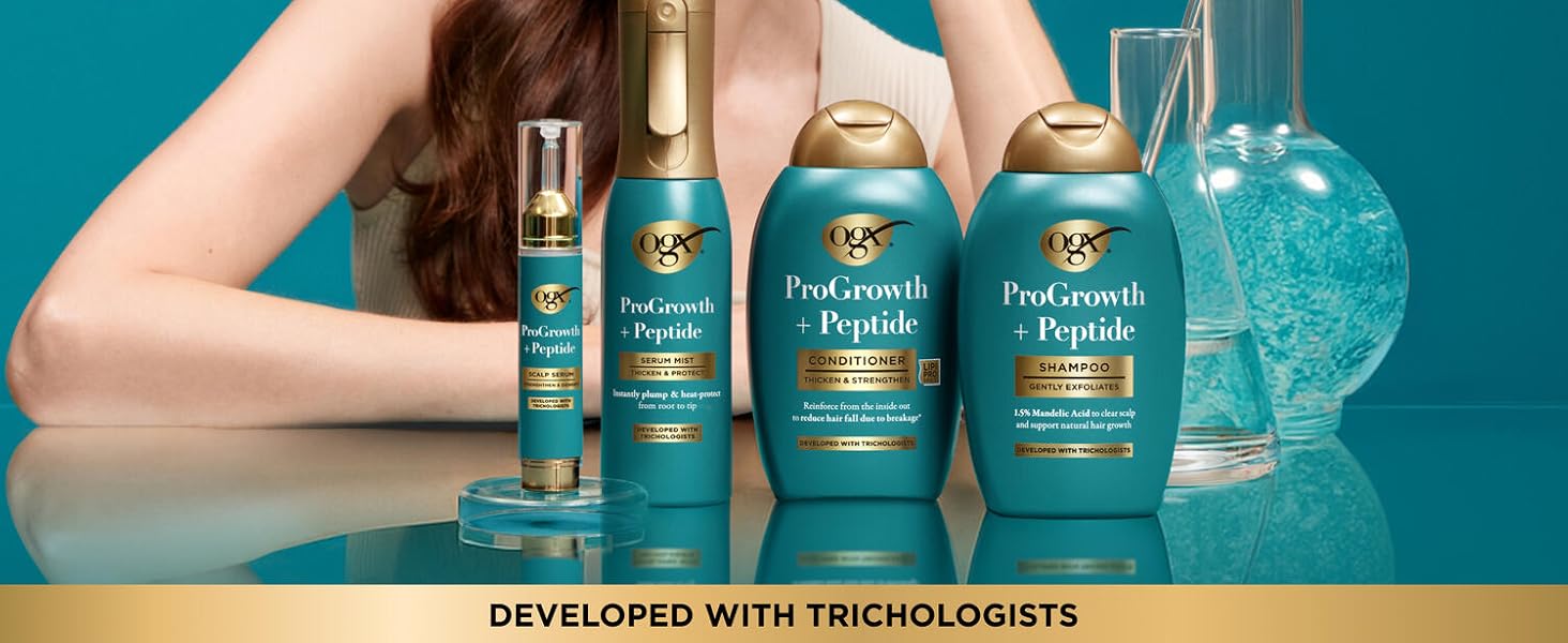 ProGrowth Routine for visbily thicker, fuller hair