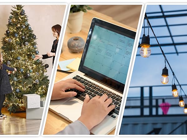 extension cord outdoor christmas light laptop