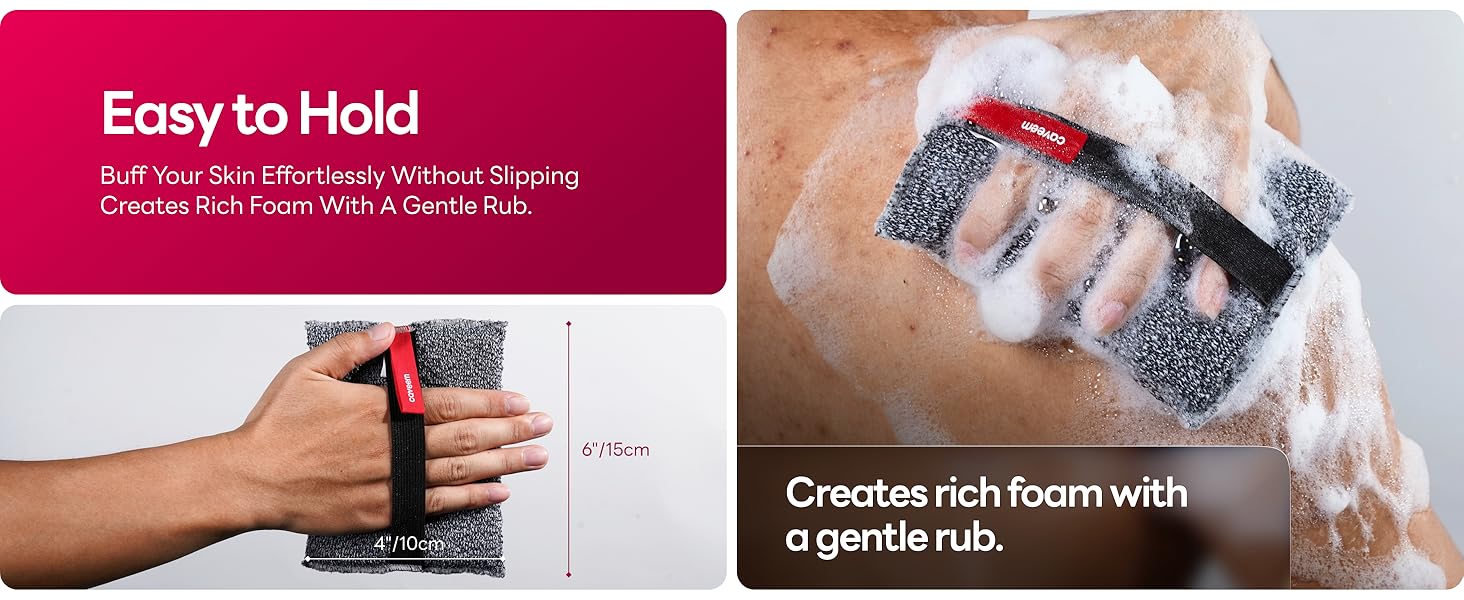Large size bath scrubber