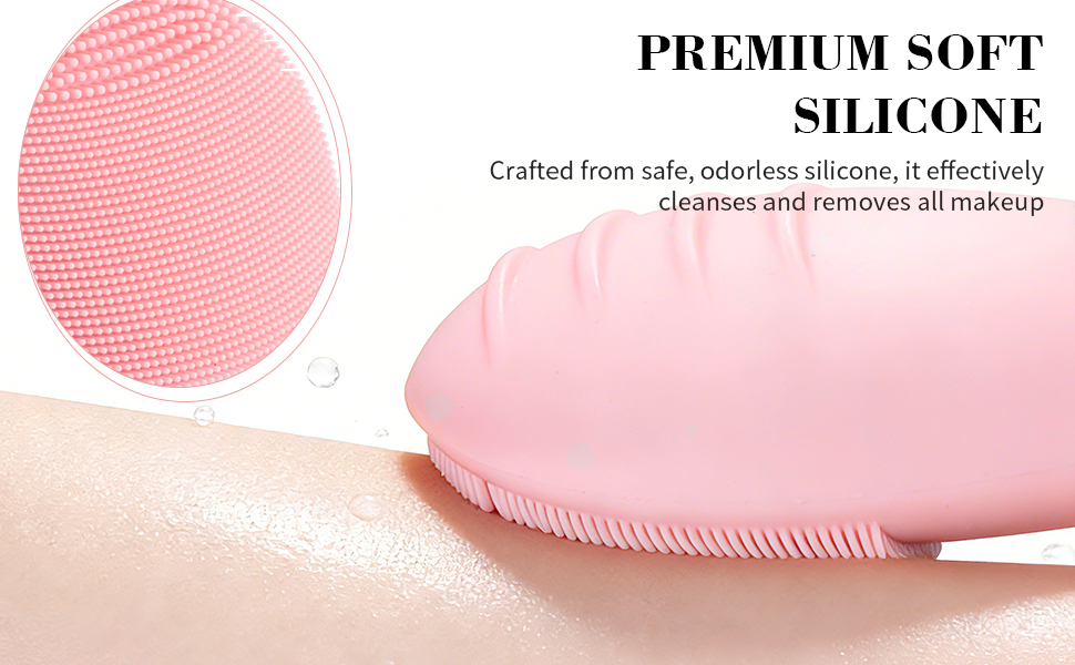 silicone face scrubber