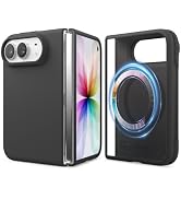 elago Premium Magnetic Silicone Case for iPhone Ultra Black | Compatible with MagSafe, Premium Li...