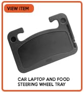 CAR LAPTOP AND FOOD STEERING WHEEL TRAY