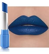 HHLTOH Light Dodger Blue Matte Lipstick - Pigmented Lip Crayon & Face Paint Stick for Women Every...