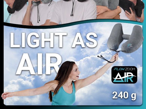 Travel pillow, neck pillow, inflatable pillow, portable pillow, compact pillow, airplane pillow