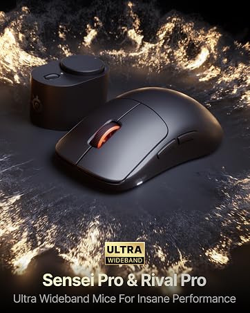 Sensei Pro & Rival Pro Ultra Wideband Mice for Insane Performance