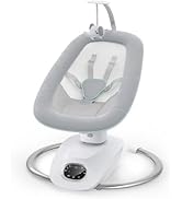 Momcozy CocoSway 3D-Motion Baby Swing for Infants to Toddlers, 6 Motion Modes & 4 Speeds, 180° Ro...