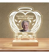 MRYAWXBK Personalized Picture Frame with Photos, Memorial Gifts for Loss of Loved One Photo Frame...