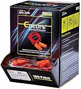 Cordova Safety Products Encore Orange Foam Pu Ear Plugs, Corded, Nrr 33 Db, 100-Pack,Orange
