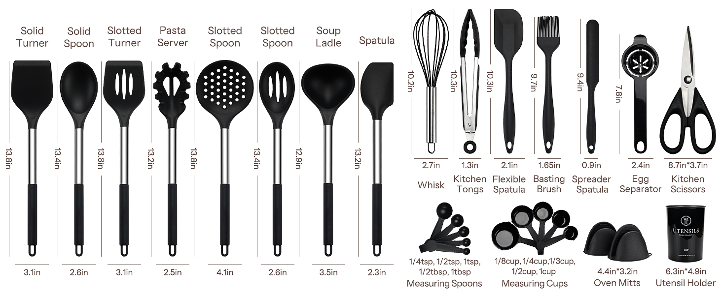 cooking utensils set