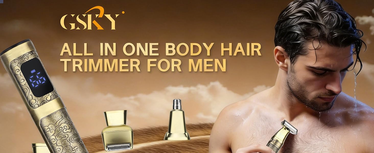 Body Hair Trimmer & Groomer