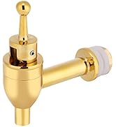 HAOHIZE Beer Faucet for Whiskey Barrel, Draft Beer Faucet Beer Tap Copper Faucet Tap Dispensing B...