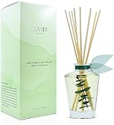 LOVSPA Reed Diffuser Set, Cleanse Eucalytpus Sage Scented Oil Diffuser with Sticks, Home Fragranc...