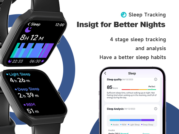 Smart Watches for Women Sleep Monitor