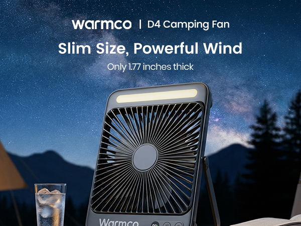 D4 Camping fan 2