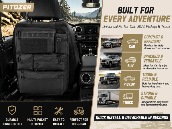 car seat organizer