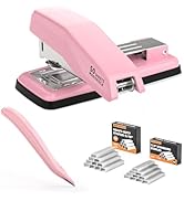 Marsrock Heavy Duty Swing-Arm Swivel Stapler, 50 Sheet Capacity, 2000 Staples and Staple Remover,...