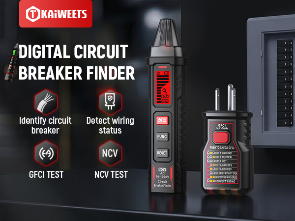 Digital circuit breaker finder KT303P