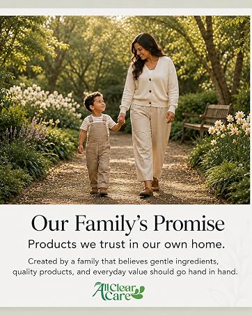 Our family promise created by a family that believe in gentle ingredients, thoughtful design & value
