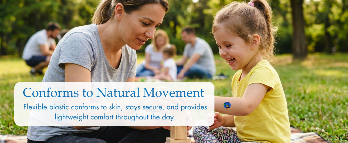 Conforms to Natural movement
