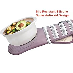 silicone oven mitts