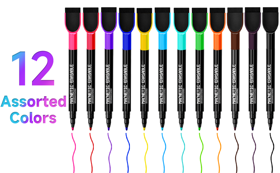dry erase markers fine tip